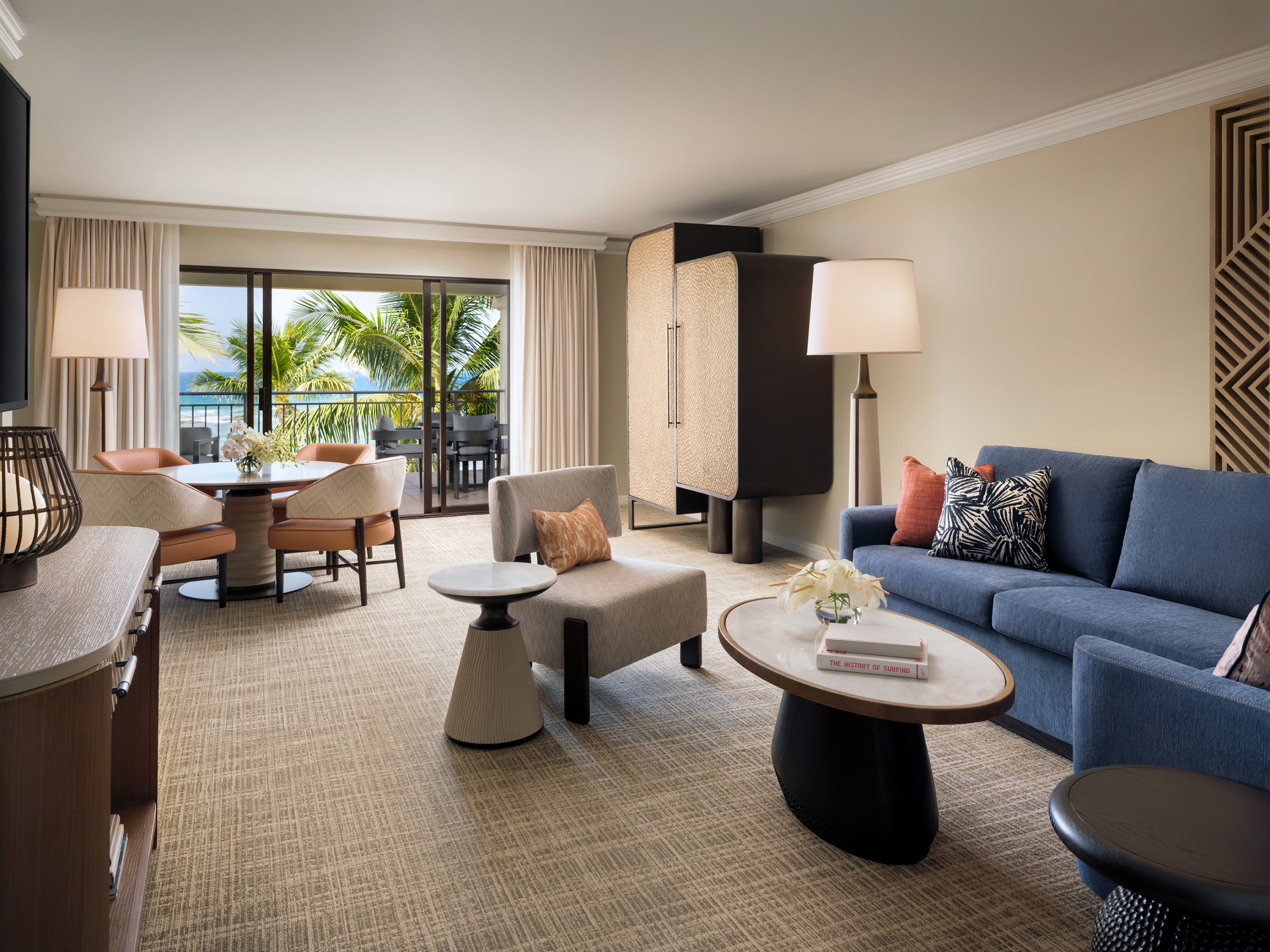 Oceanfront one bedroom suite