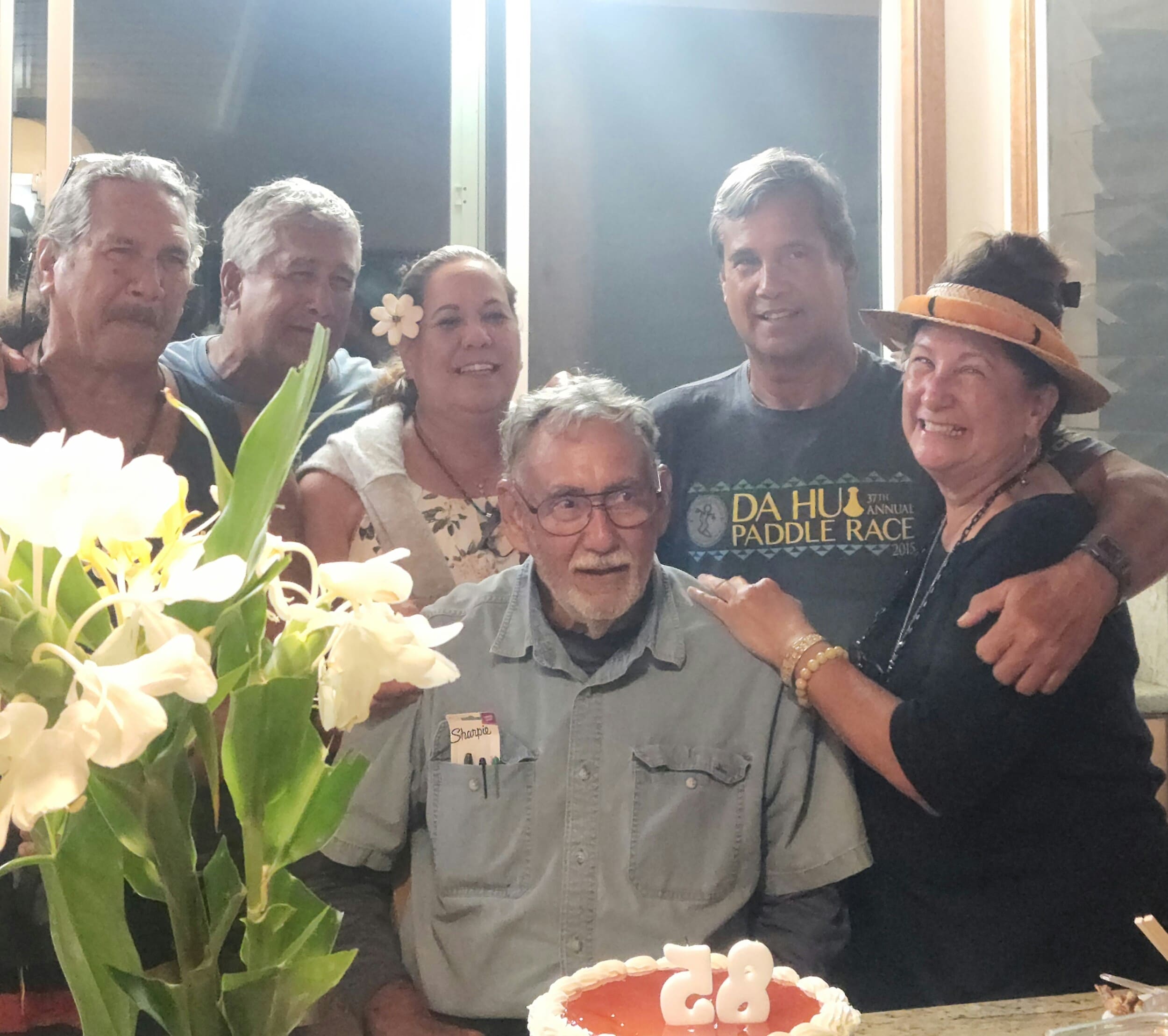 people celebrating birthday