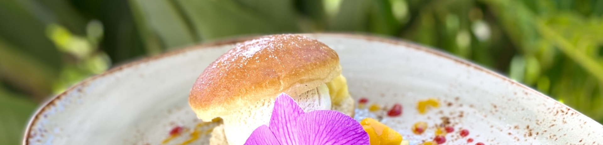 dessert on a plate