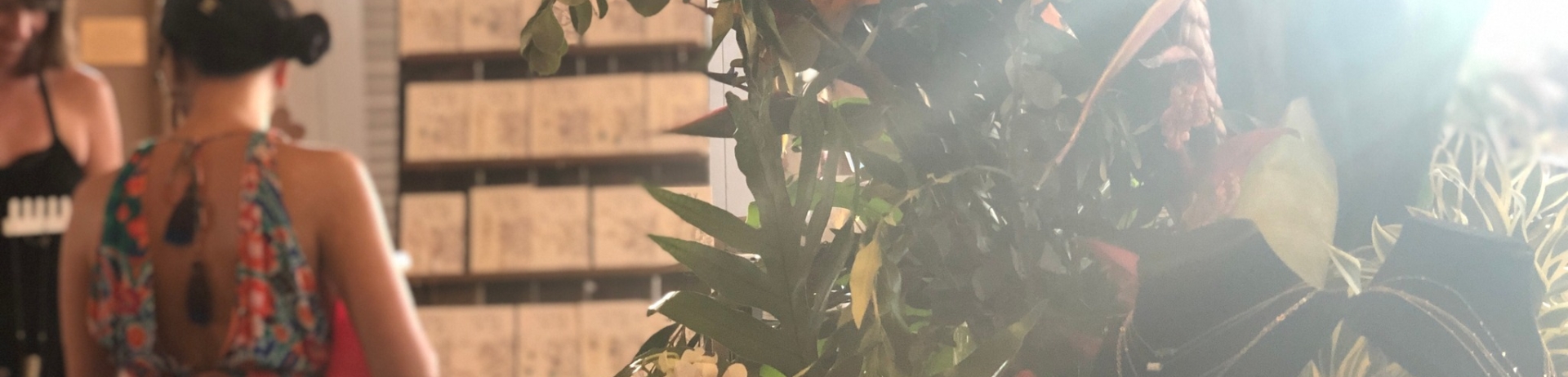 Woman shopping at market