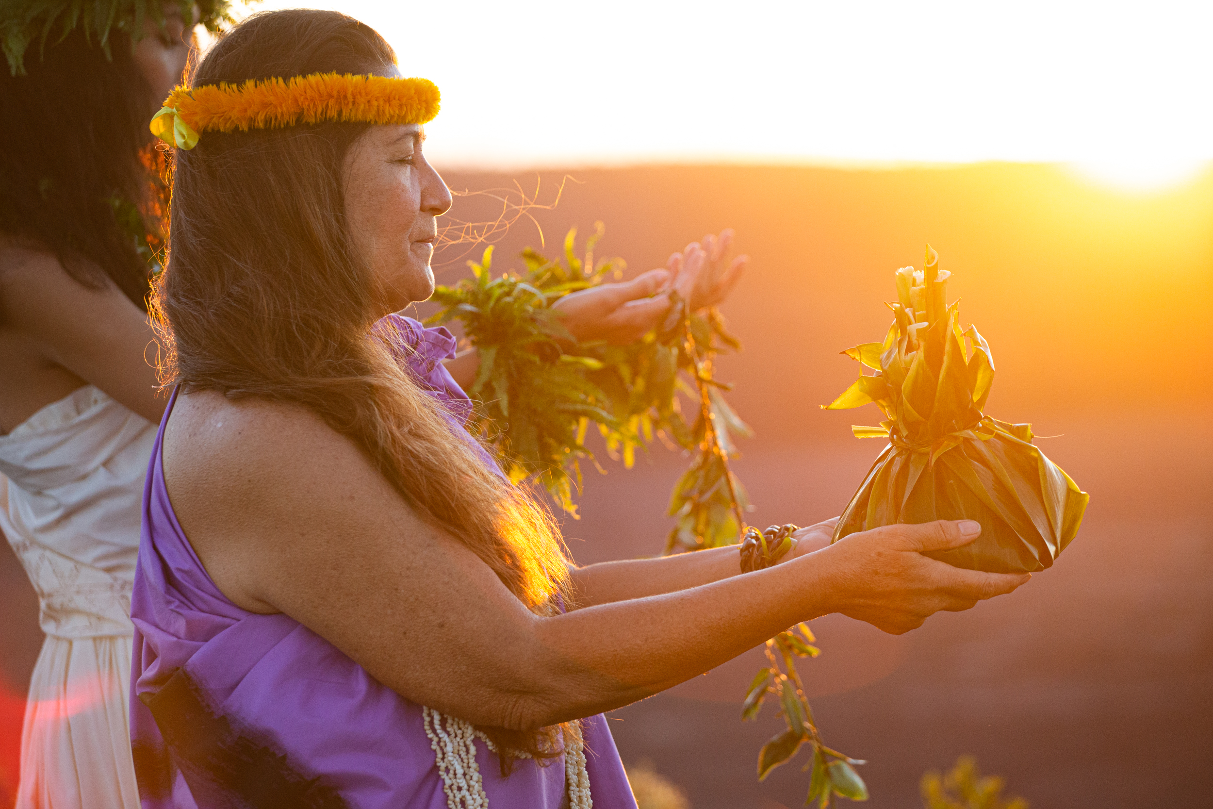 offering in volcano